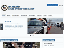 Tablet Screenshot of haywardpoa.com